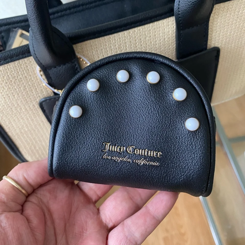 Juicy Couture Black and Tan Women's Bag - Picture 5 of 13